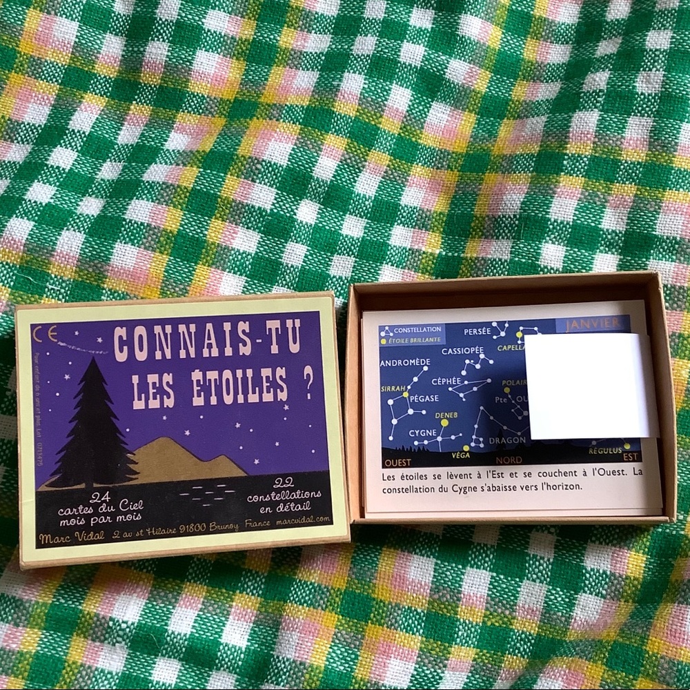 3/20$⭐️«connais-tu les étoiles?» (french)